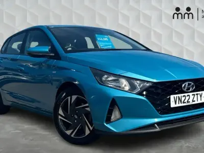 Used Hyundai i20 SE 100 HP (73 kW) 2022 Blue Hatchback