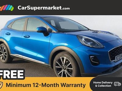 Used Ford Puma Titanium 125 HP (91 kW) 2023 Blue SUV