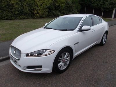 White Used 2014 Jaguar XF Luxury Sedan | £6,490 (Fair price)