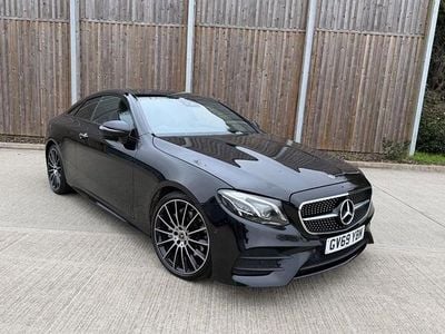 Used Mercedes E220 AMG Line Premium Plus 2020 Black Coupe