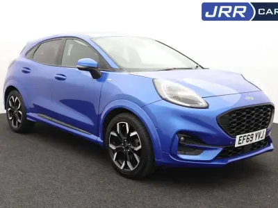 Używany Ford Puma ST-Line X 125 KM (91 kW) 2020 Niebieski SUV