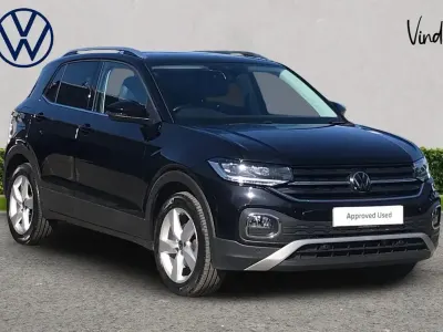 Used VW T-Cross SEL 110 HP (80 kW) 2023 Black SUV