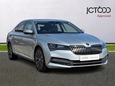 Used Skoda Superb 187 HP (137 kW) 2020 Silver Hatchback
