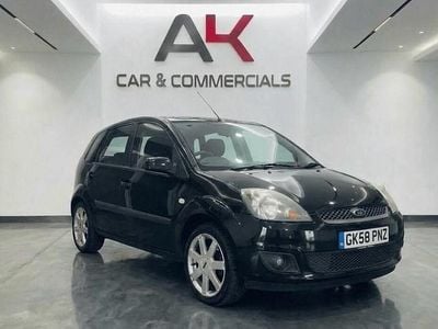 Used Ford Fiesta Zetec 74 HP (54 kW) 2008 Black Hatchback