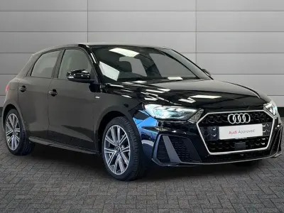 Used Audi A1 Sportback S-Line 148 HP (108 kW) 2022 Mythos black Hatchback