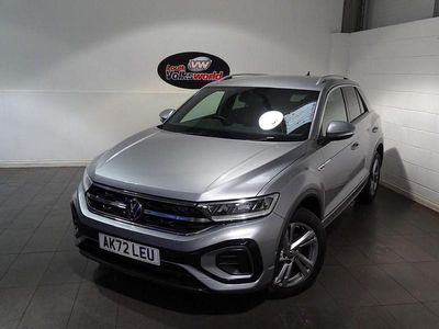 Silver Used 2022 VW T-Roc R-line SUV | £23,995 (Fair price)