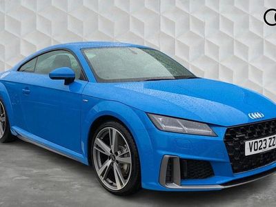 Used Audi TT S-Line 245 HP (180 kW) 2023 Blue Coupe