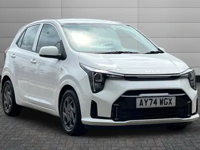 Used Kia Picanto 62 HP (45 kW) 2024 White Hatchback
