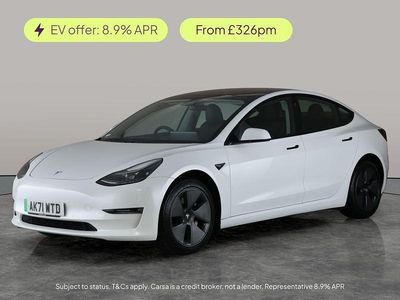 White Used 2021 Tesla Model 3 Long Range AWD Sedan | £18,658 (Fair price)
