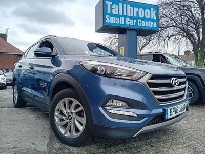 Used Hyundai Tucson SE 116 HP (85 kW) 2016 Blue SUV