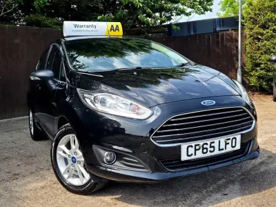 Used Ford Fiesta Zetec 82 HP (60 kW) 2016 Black Hatchback