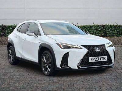 White Used 2023 Lexus UX 250h Sport Design Packet SUV | £23,840 (Fair price)