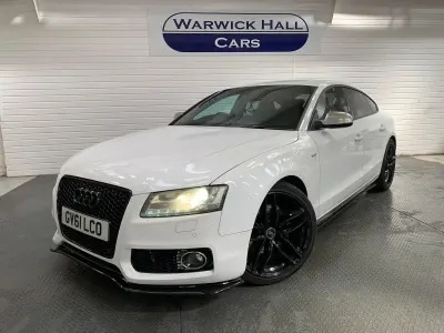 Used Audi S5 Sportback Comfort 333 HP (244 kW) 2012 White Hatchback
