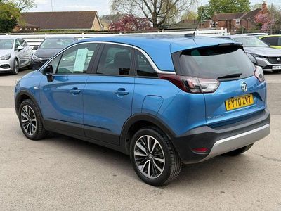 Second-hand Vauxhall Crossland X Elite 108 CP (79 kW) 2020 Albastru SUV
