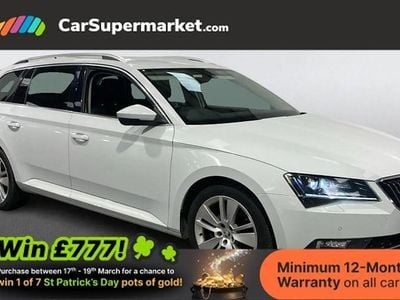 Used Skoda Superb SE L Executive 150 HP (110 kW) 2018 White Estate