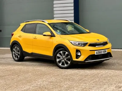 Used Kia Stonic 2018 Yellow SUV