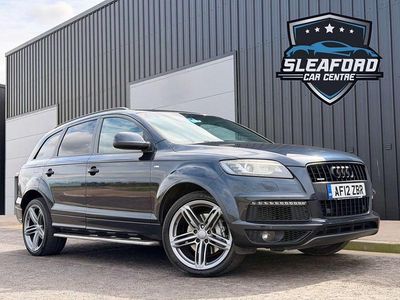 Used Audi Q7 S-line plus 245 HP (180 kW) 2012 Blue SUV