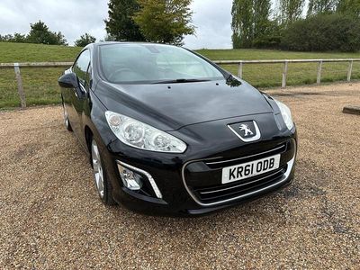 Black Used 2012 Peugeot 308 CC Allure Cabriolet | £3,775 (Fair price)
