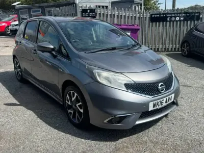 Used Nissan Note Tekna 90 HP (66 kW) 2016 Grey Hatchback