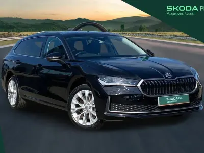 Used Skoda Superb SE L 200 HP (147 kW) 2024 Black Estate