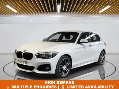 Used BMW 118 M Sport 136 HP (100 kW) 2019 White Hatchback