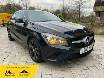 Used Mercedes CLA200 Shooting Brake 136 HP (100 kW) 2015 Black Estate
