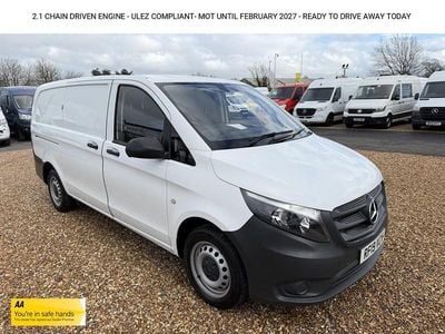 Used Mercedes Vito 136 HP (100 kW) 2019 White Van