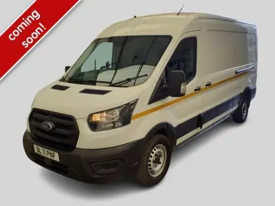 Używany Ford Transit 130 KM (95 kW) 2021 Biały Van