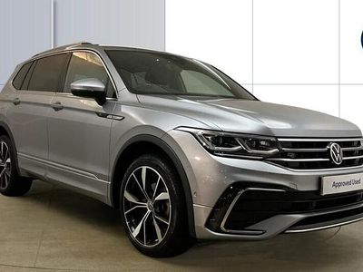 Silver Used 2022 VW Tiguan Allspace R-line SUV | £26,828 (Fair price)