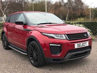 Used Land Rover Range Rover evoque HSE Dynamic 180 HP (132 kW) 2017 Red SUV