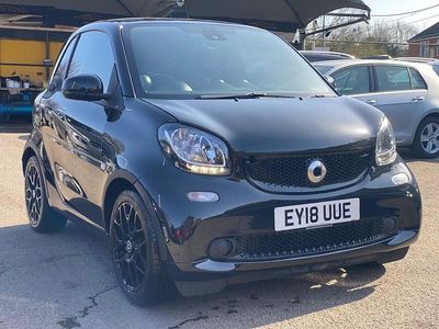 Used Smart ForTwo Coupé Premium 90 HP (66 kW) 2018 Black Coupe