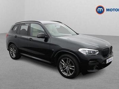 Used BMW X3 M Sport 190 HP (139 kW) 2021 Black SUV
