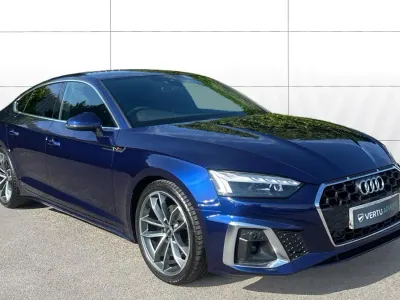 Used Audi A5 Design 163 HP (119 kW) 2023 Blue Coupe