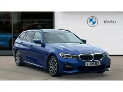 Used BMW 320 M Sport 190 HP (139 kW) 2020 Blue Estate