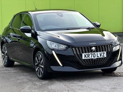 Used Peugeot 208 Allure Premium 2020 Black Hatchback
