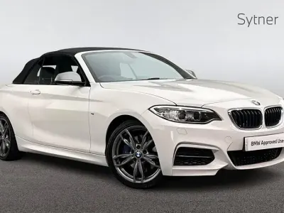 Used BMW M240 M Sport 340 HP (250 kW) 2017 White Cabriolet