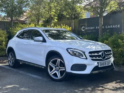 Used Mercedes GLA180 AMG line 122 HP (89 kW) 2019 White SUV