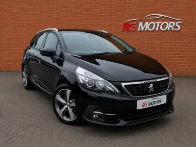 Second-hand Peugeot 308 Allure 129 CP (94 kW) 2019 Negru Break