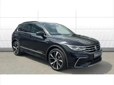 Used VW Tiguan R-line 200 HP (147 kW) 2021 Black SUV