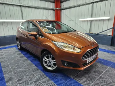 Used Ford Fiesta Zetec 2015 Brown Hatchback