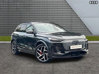 Grey Used 2025 Audi Q6 e-tron Performance SUV | £54,995 (Expensive)