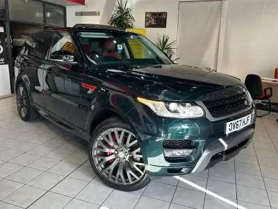 Used Land Rover Range Rover Sport HSE Dynamic 306 HP (225 kW) 2017 Green SUV