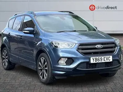 Used Ford Kuga ST-Line 150 HP (110 kW) 2019 Blue SUV