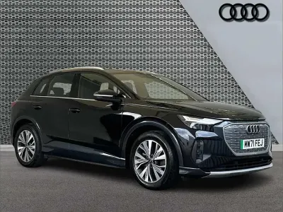 Used Audi Q4 e-tron Sport 219 kW (299 HP) 2021 Black SUV