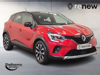 Used Renault Captur LIMITED 91 HP (66 kW) 2022 Id metallic  flame red  SUV