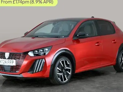 Used Peugeot 208 GTi 102 HP (75 kW) 2024 Red Hatchback