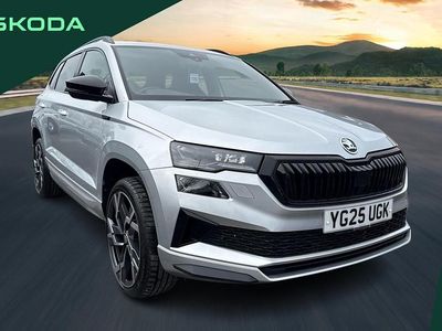 Used Skoda Karoq SportLine 147 HP (108 kW) 2025 Silver SUV