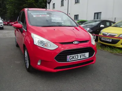 Used Ford B-MAX Titanium 105 HP (77 kW) 2013 Red MPV