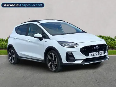 Used Ford Fiesta Active 100 HP (73 kW) 2022 White Hatchback