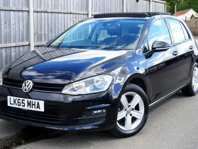 Used VW Golf VII Match 2015 Black Hatchback